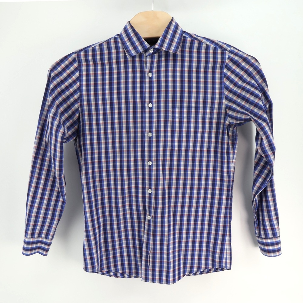 Rodd & Gunn Mens Plaid Checkered Long Sleeve Button Down Shirt Small